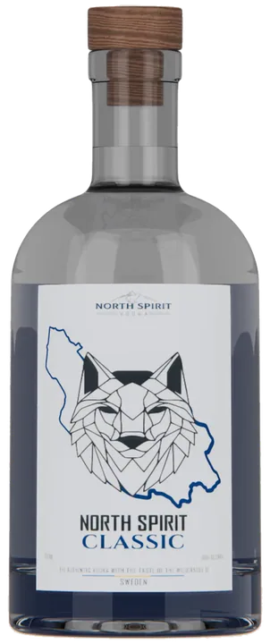 A bottle of North Spirit Classic, 700 ml